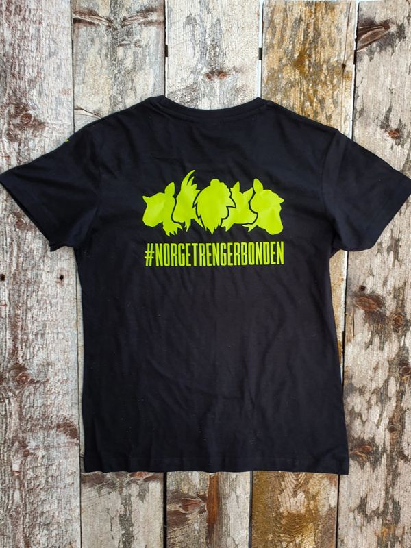 T-skjorte: #norgetrengerbonden 